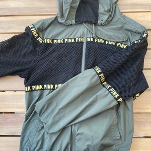 PINK Victoria secret Mesh Windbreaker